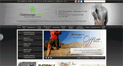 Desktop Screenshot of chattanoogachiropractic.com